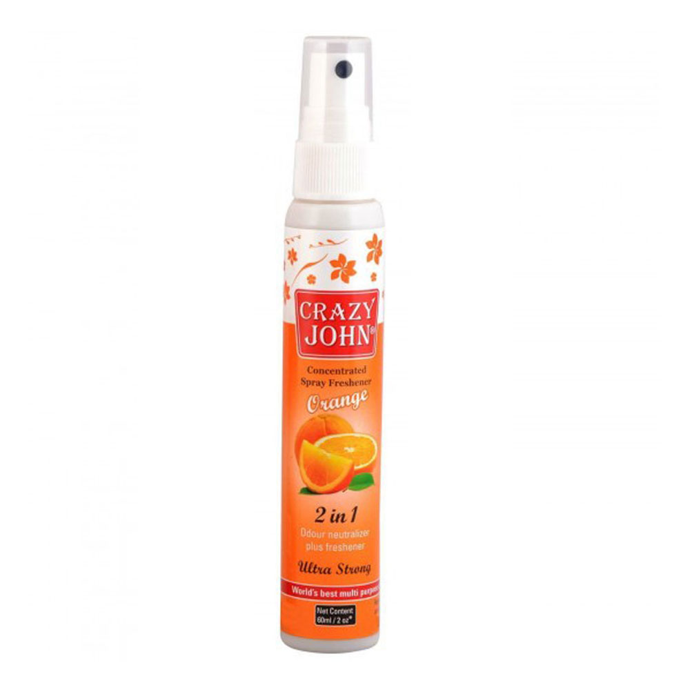 Air Freshener Spray - Orange | crazyjohnindia.com